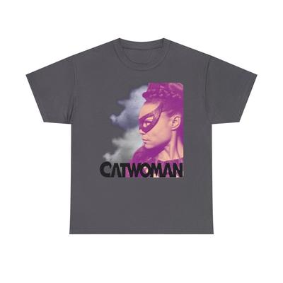 Eartha Kitt Catwoman Unisex Schweres Baumwoll-T-Shirt, Batman, TV-Show