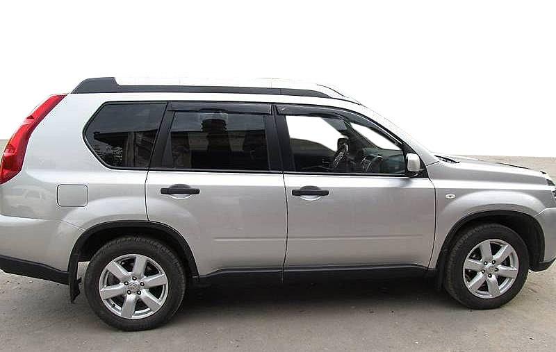 Ветровики (4 шт, HIC) для Nissan X-trail T31 2007-2014 гг