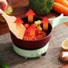 Foldable Travel Pot Multifunctional Split Stir-Fry Pan Portable Cooking Pot Electric Heating Stove Water Boiler 220V