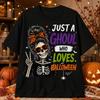 Jen ghúl, který miluje Halloween Tričko – Vtipné bavlněné černé unisex tričko