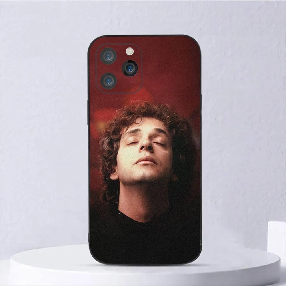Soda Stereo Musik Handyhülle Für iPhone 15,14,13,12,11,Plus,Pro Max,XS,X,XR,SE,Mini,8,7 Weiches Silikon Schwarze Hülle