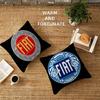 F_Fiats Logo Pillow Gift Home Office Decoration Bedroom Sofa Car Cushion Cover Case 45x45