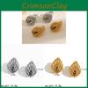 Geometric Stainless Steel Earrings For Women With Pvd Finish For Trendy Fashion