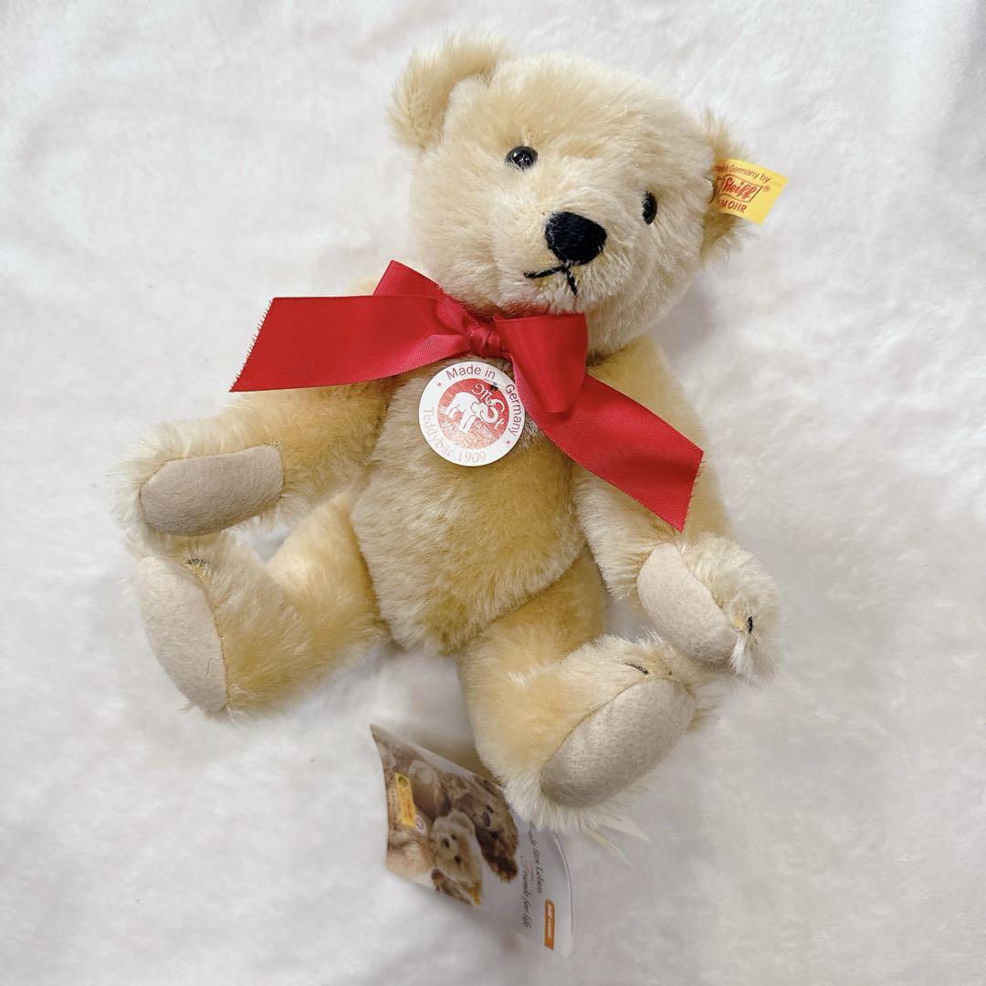 

[USED] Steiff German Plush Mascot 1909 Classic Teddy Bear