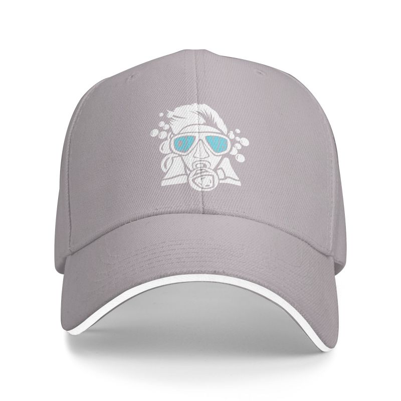 Personalisierte Taucher Baseballkappe Damen Unisex Verstellbar Tauchen Papa Hut Sport