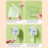 1/2PCS Sticky Hook Leave No Trace Strong Adhesive Solid Popular Decorative Fashionable Convenient Key Organizer Home Hooks