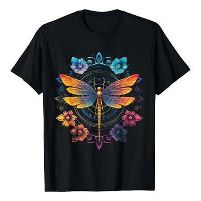 Camiseta Mandala Chakra Dragonfly