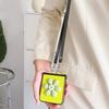 For Samsung Galaxy Z Flip7 FE 5G/Z Flip6 5G Case 3D Flower Leather+PC Phone Cover with Crossbody Strap