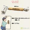 VICHE CATT Wallpaper Paint Hand Roller with Wooden Seam Painting Tool Roller, Roller, Handle, Roller, (POM Resin)
