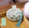 [Heart of Grass and Wood] Curry Home Dragon Boat Festival Sachet Sachet Traditional Handmade Tassel Three-Dimensional Embroider Green Dragon Safe