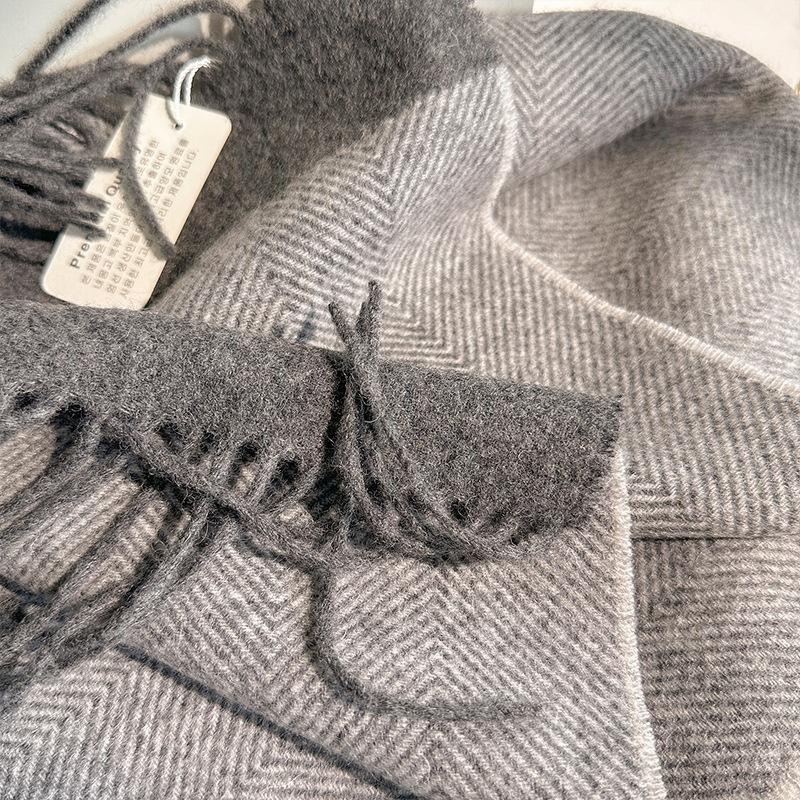 Korean 111 Fashion Versatile Color Matching Scarf Women's Versatile Unisex Couples Autumn and Winter Warm Scarf