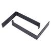 2 Pcs Wall Mount L Shaped Bracket Heavy Duty Iron L Corner Brace Joint Angle Shelves Support