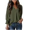 Herbst/Winter Damen Casual Langarm Lockeres Hemd Top Hoodie T-Shirt