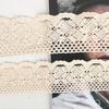 Supply Korean Version Of Cotton Thread Lace Accessories Fabric Clothing Curtain Strap Material Decoration Book White