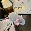 1Pc Cute Octopus Mouse Pencil Case Mouse-Shaped Pencil Case Plush Toy Student Stationery Organizer For Girls