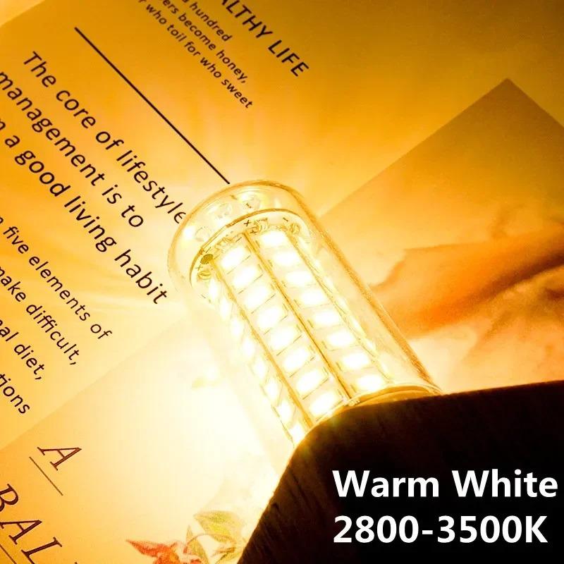 E27 E14 SMD5730 LED Corn Candle Bulb AC220V 24/36/48/56/69/72 LEDs Lampada Bombilla Chandelier Home Decor Light