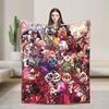 Hazbins Hotels Anime Blankets Quality Soft Warm  Bedding Throws Winter Decorative Living Room Print Bedspread