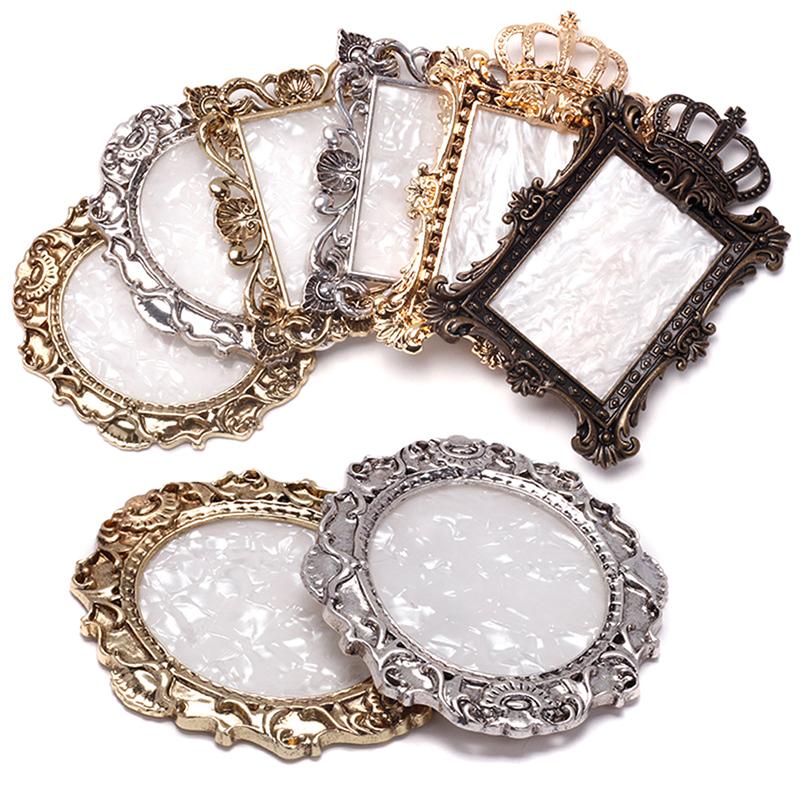 1Pc Retro Nail Art Display Frame Nail Polish Holder Card Manicure Display Frame