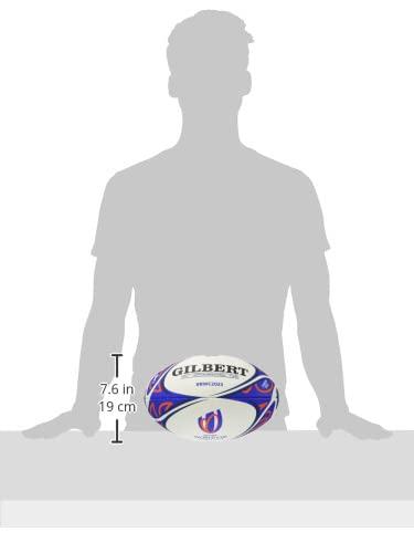 Gilbert 2023 Rugby-Weltmeisterschaft Replik-Ball, Größe 5, RWC2023 Rugbyball GB-9011