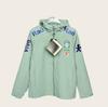 Trench casual brasiliano giacca a maniche lunghe giacca da allenamento giacca calda con cappuccio sottile per ragazzi e ragazze autunno e inverno