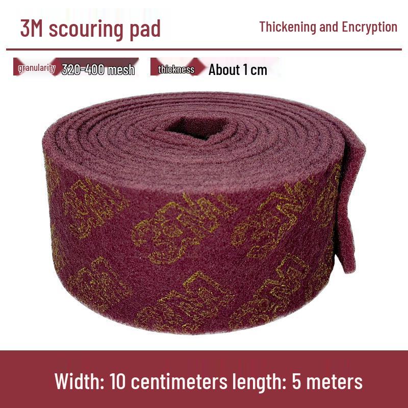 3M Stainless Steel Scouring Pad Roll for Kitchen Pot Brush & Rust Removal