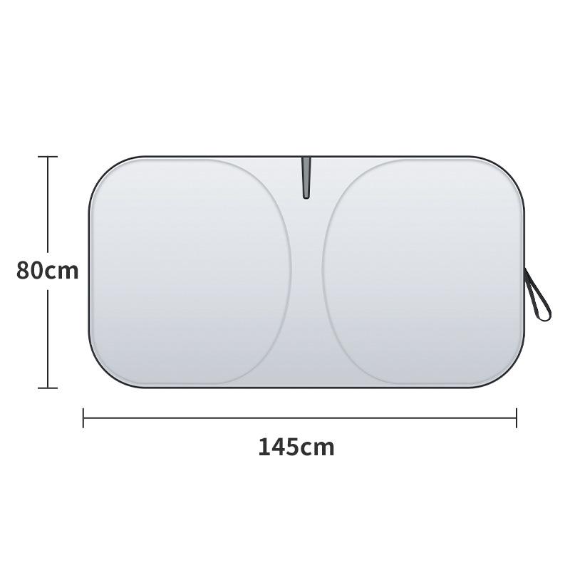 Car Sunshade: Heat Insulation Front Window Cover for Summer and Winter