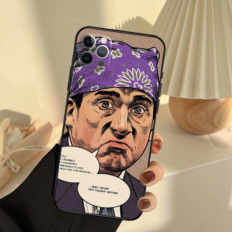 The Office Michael Scott Phone Case For IPhone 18 15 14 13 12 11 16 17 Pro Max 13 Mini 15 16 Plus 16e 17 Air Cover Funda