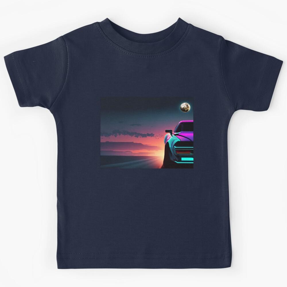 Crumpet Moonlight Drive Kids T-Shirt 110