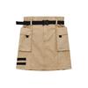 Sports Lifestyle American Vintage Woven Comfortable Casual Skirt Women Skirts Wood-Khaki T11W231303FLK