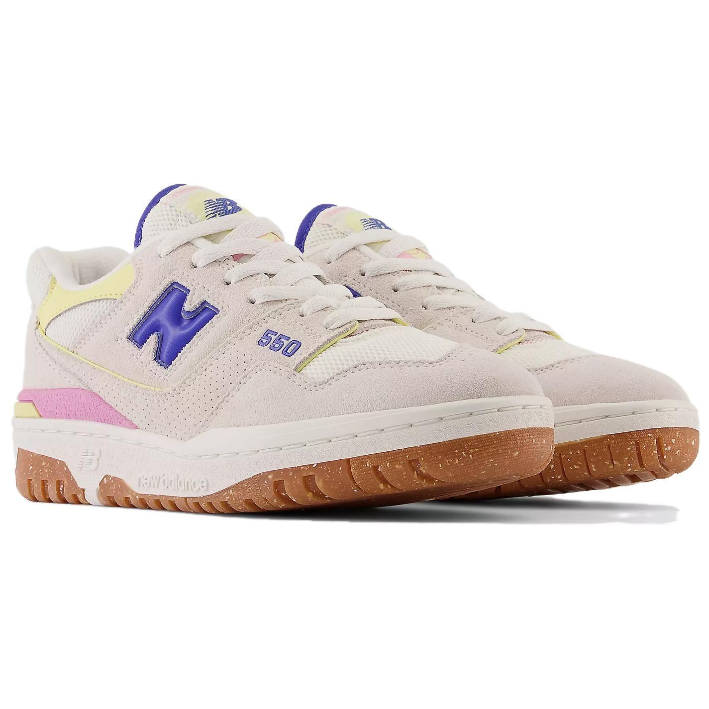 New Balance 550 Sea Salt Marine Синие женские кроссовки Cream Maize BBW550DB 35 — фото 3