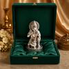 Versilbertes Hanuman-Idol für Armaturenbrett und Heimdekoration