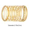 Unique Personality Bracelet Korean Style Hand Jewelry New Metal Bangles Set  Girls