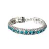 Multi-colored rhinestone bracelet Super flash diamond-set bracelet Full diamond imitation crystal jewelry
