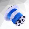 Soccer Party Hats Plush Football Hat Argentina Flag Cheerleading World Football Game Celebration Hat Red