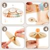 Drum set for Montessori musical wooden percussion baby 1 2 3 4 5 years birthday present for girls and early fine motor skills Christmas present for
