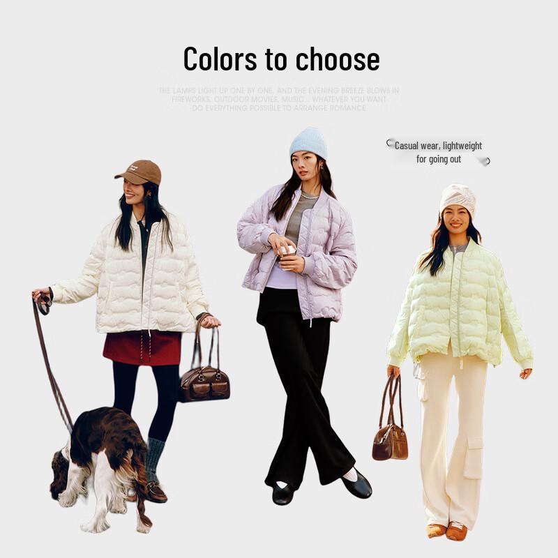 Ailaiyi Women's Lightweight Duck Down Jacket