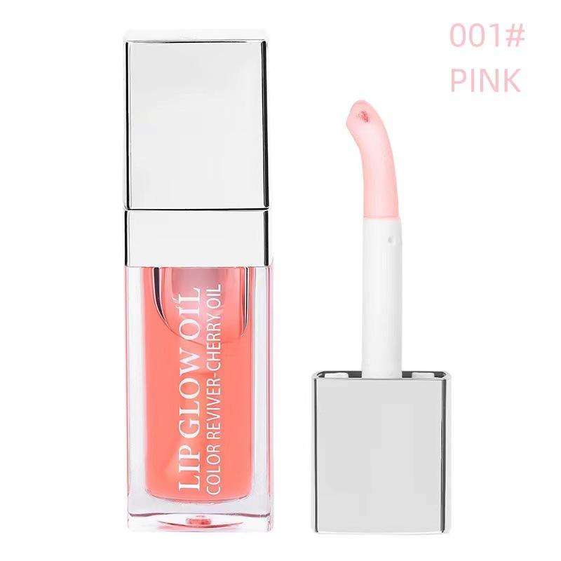 Non-Sticky Transparent Plumping Lip Oil Gloss - Moisturizing & Lip-Enhancing