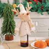 Christmas Wine Bottle Caps For Festive Decoration, Santa Claus Snowman Elk Christmas Wine Gift Bag, Christmas Wine Bottle Caps