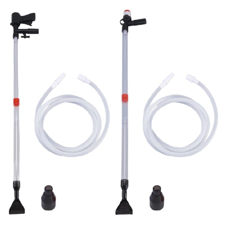 Manual Gravel Vacuum And Water Changer Tool Simple Hand Pump Aquarium Water Changer Fish Tanks Cleaning Tool