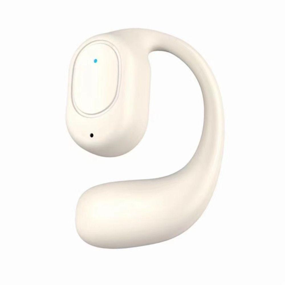 Bone Conduction Earhook Earbuds Single-ear Touch Control Bluetooth Earphone Wireless Big Capacity Battery Sport Music Headset