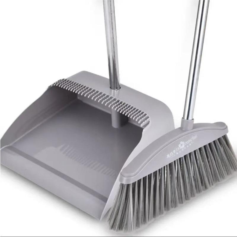 Folding Broom Dustpan Set, Household Enlarged Thickened Broom, Broom, Garbage Shovel, Broom Dustpan Set