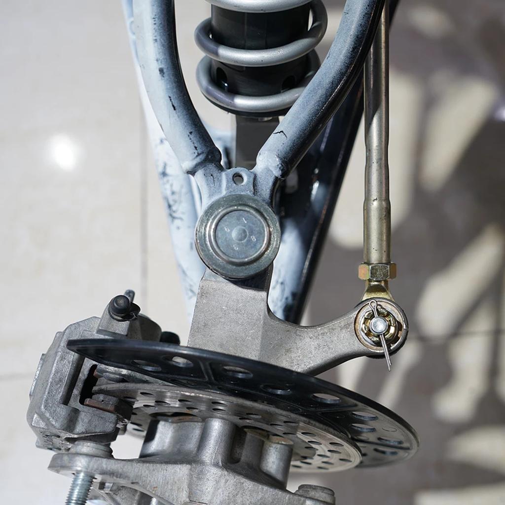M10 Tie Rod End for ATV 10mm Top & Side Thread Left and Right Hand Tie Rod Ball Joint Compatible with Raptor 700 YFM700R