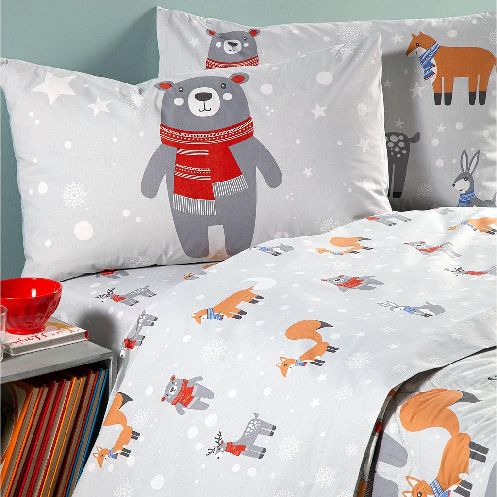 Completo Lenzuola in Cotone Teddy Caleffi Kids