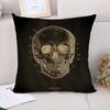 Cushion Cover  Anatomical Skeleton Pillow Cases Pillowcase Pillowcases for Pillows X Cushions Covers for Bed Pillows