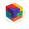 NEW 3D Wooden Soma Cube Toys Children Early Educational Building Block Montessori Puzzle Games Toys Brain Storm Game Sensory Toy