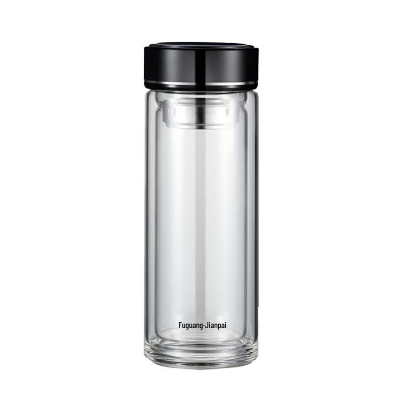 FUGUANG Jianpai Double-Layer Glass Mug 330ml