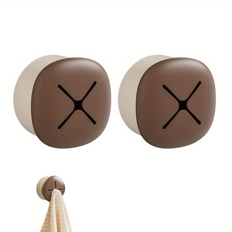 2pcs Towel And Cloth Stuffing Rack, No Punching Dishwasher Cloth Storage Plug Holder, Dishwasher Towel Storage Rack