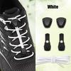 1 Pair Stopper for Elastic Rope Fastener for Kids Adult Triangle Plastic Cord Lock No Tie Shoelaces Buckle Lazy Sneaker Laces