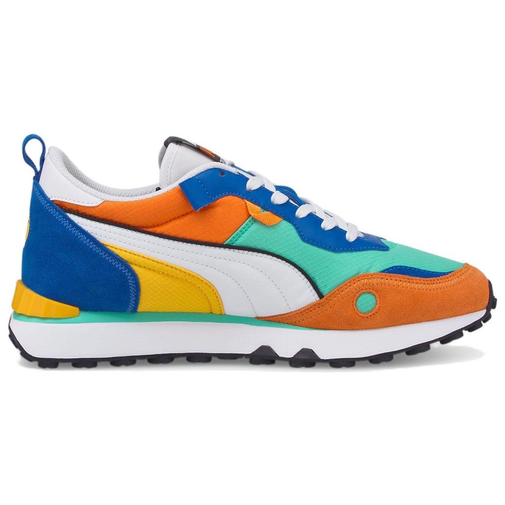 Puma Future Rider FV Unisex Verde Biscay Arancio Scarpe da Ginnastica Lifestyle Basse 387672-01