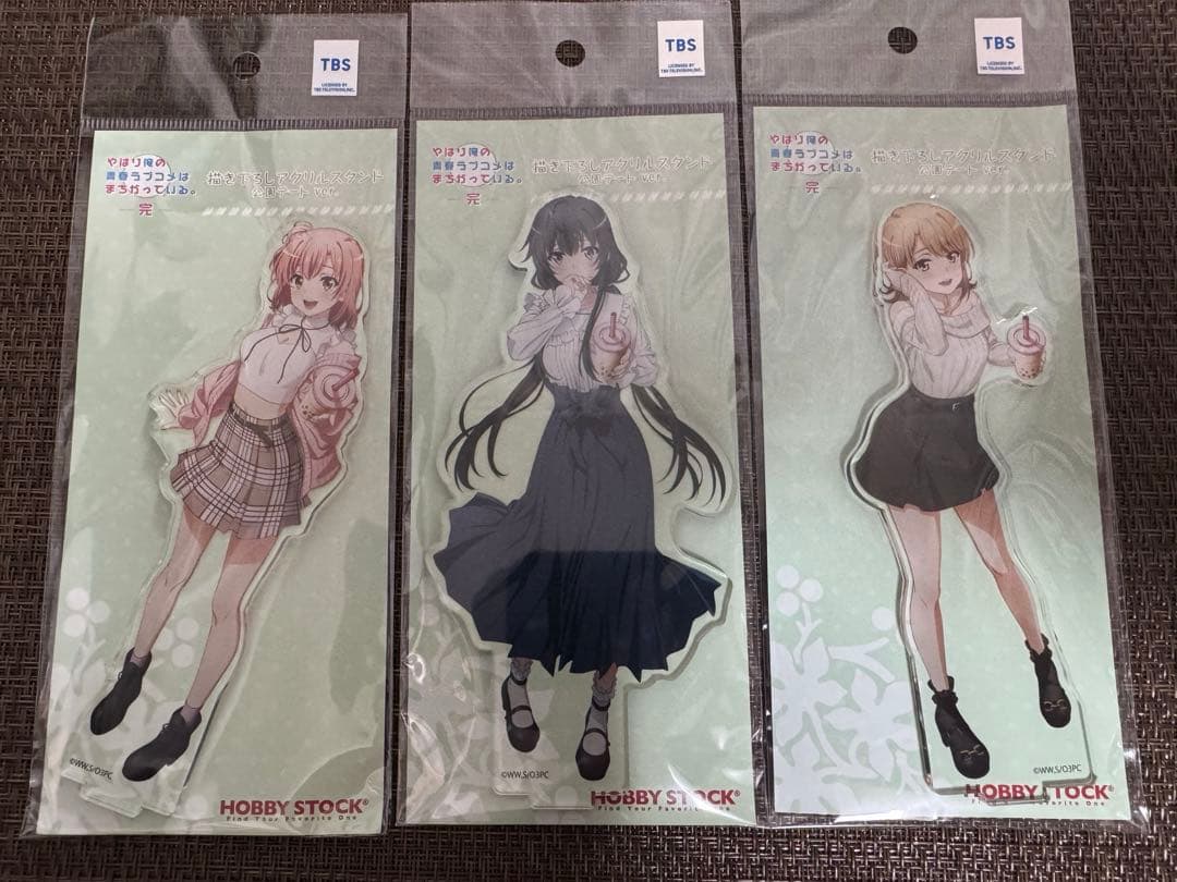 

[USED] Oregairu Soubu High School Service Club Mock Shop Park Date ver. Acrylic Stand (3 types)